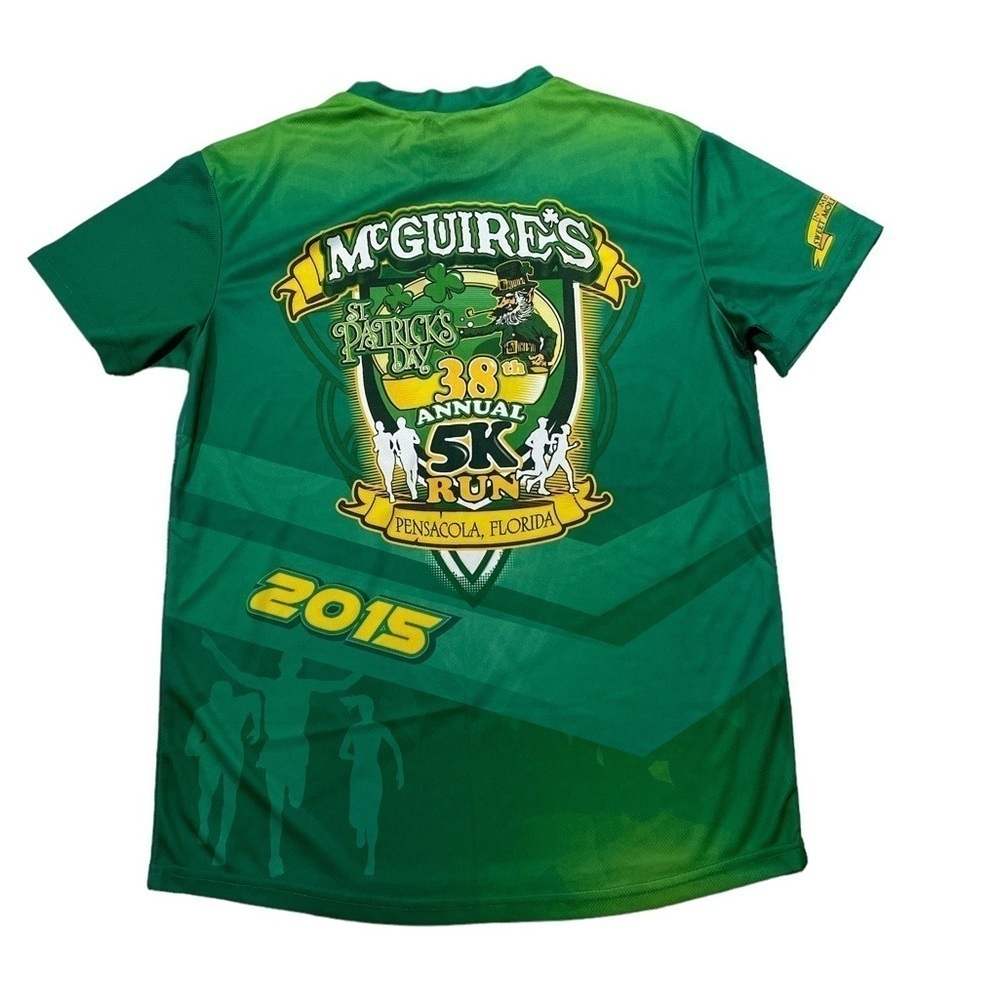 McGuires St Patrick’s Day 2015 Pensacola FL 38th Annual 5K Run Top Size M